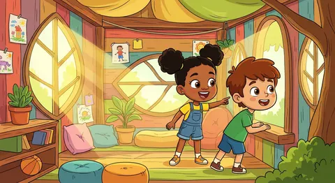 Nia and Leo's Safe Adventure