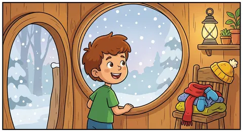 Leo's Snowy Day Clothes